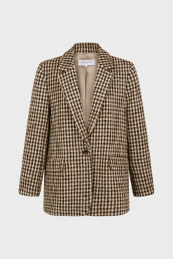 New Wide check jacket - MANUELLE Jackets