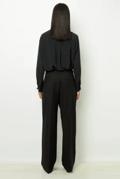 Discount Wide-leg pants with fine stripes - NIEVES Trousers|Suits & Outfits