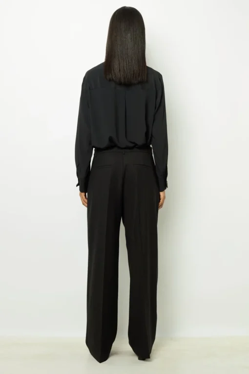 Discount Wide-leg pants with fine stripes - NIEVES Trousers|Suits & Outfits