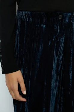 Hot Wide-leg velvet pants - NORIA Trousers|Suits & Outfits