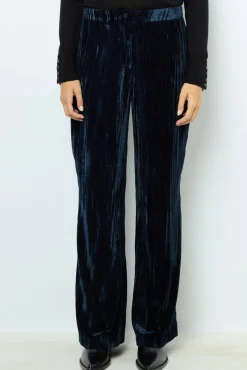 Hot Wide-leg velvet pants - NORIA Trousers|Suits & Outfits