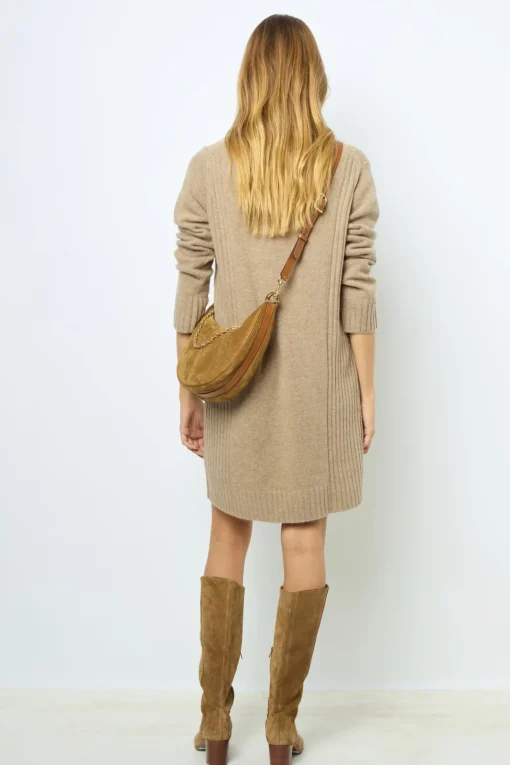 Hot Wool and cashmere mini dress - SOFIA Dresses