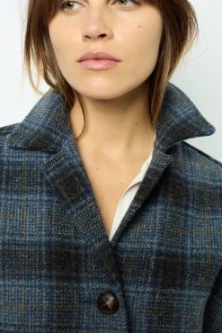 New Wool check jacket - MAYSSANE Jackets