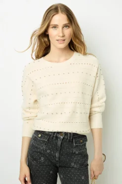 Sale Wool sweater with rhinestone - JULIAN"])self.__next_f.push([1,"E Knitwear