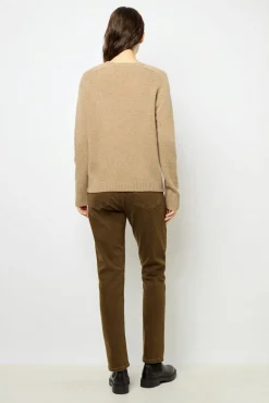 Outlet Wool sweater with rhineston